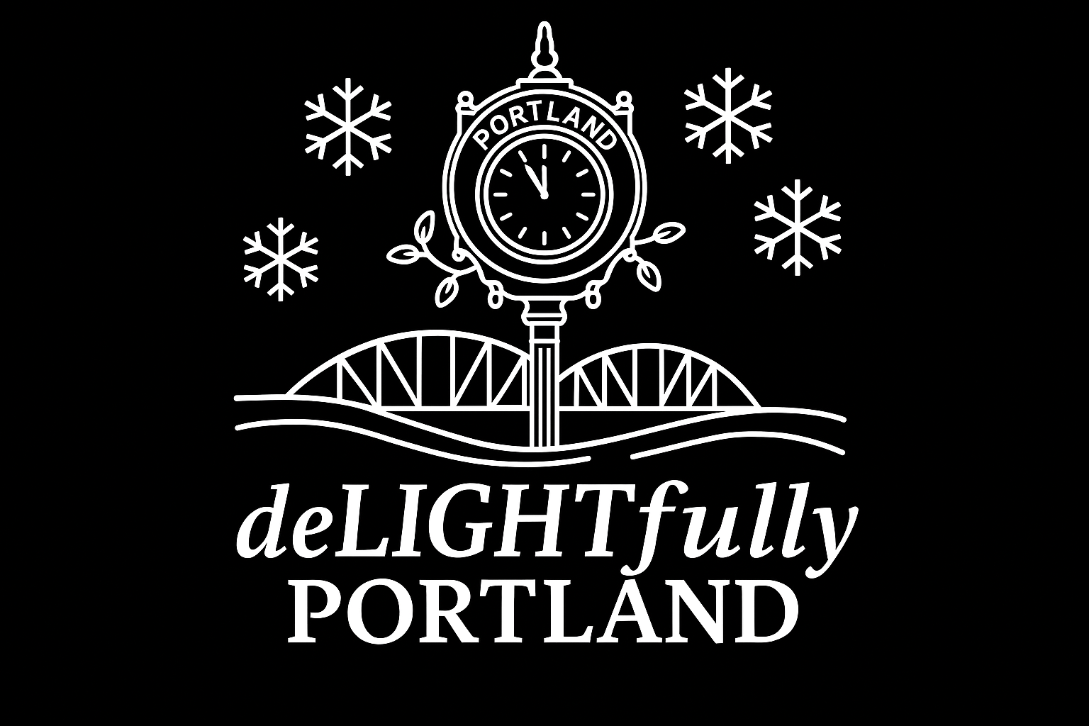 deLIGHTfully Portland logo